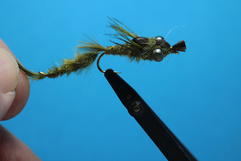 Articulated Damsel Nymph with Glo In The Dark Eyes