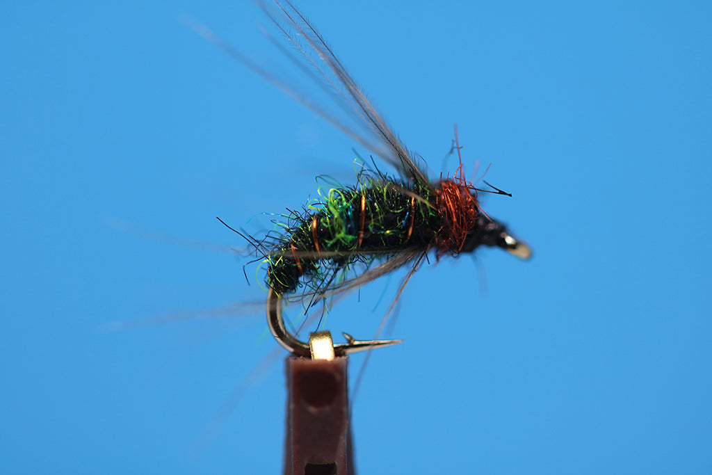Two-Tone Olive CDC Caddis Emerger