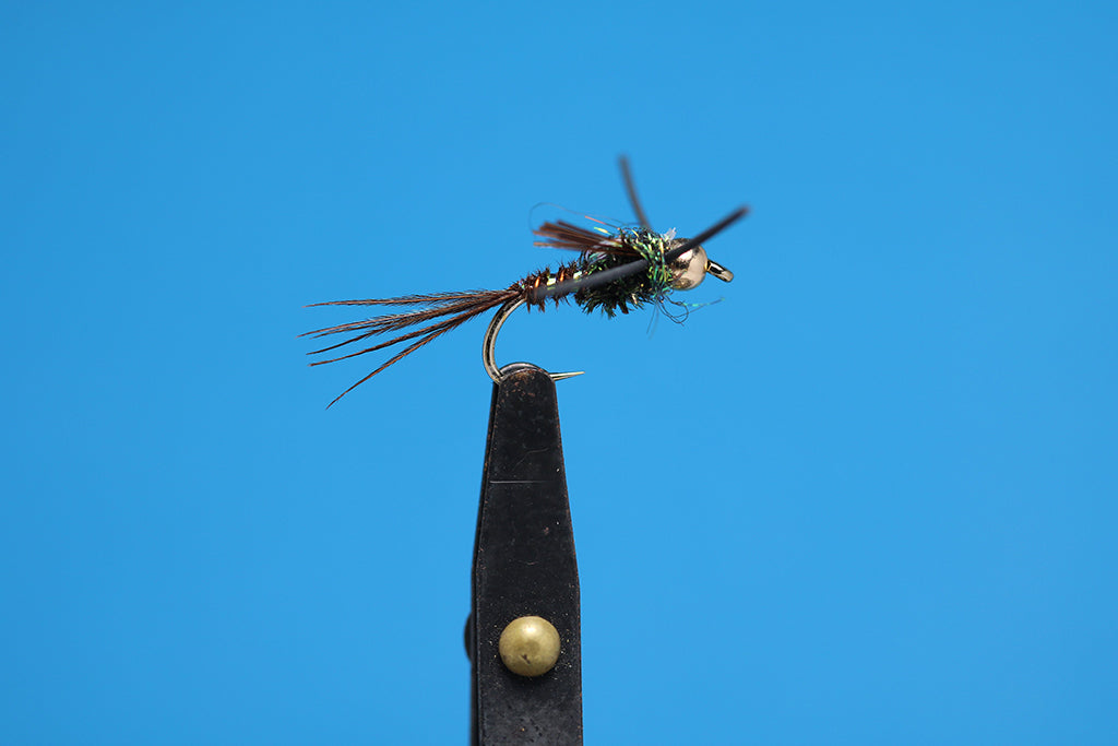 Pheasant Tail Super Flash Rubber Leg