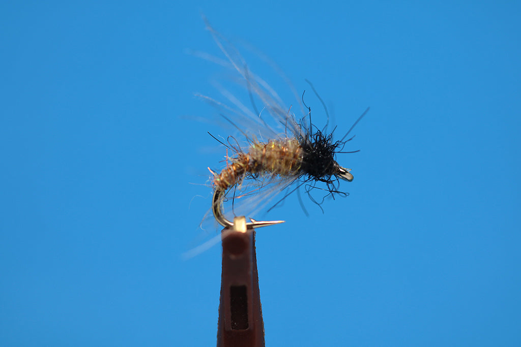 Two-Tone Tan CDC Caddis Emerger