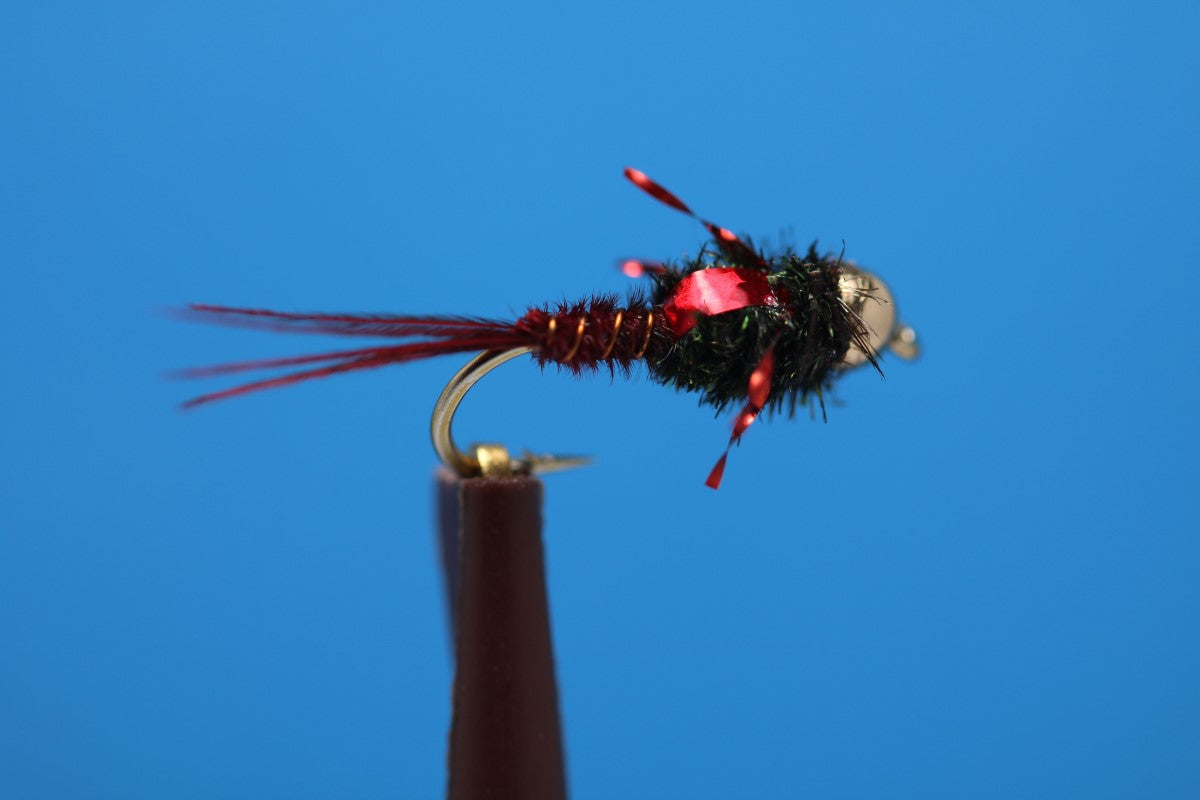 Bead Head, Red Pheasant Tail