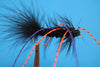 Black Woolly Bugger Legged with Tungsten Bead