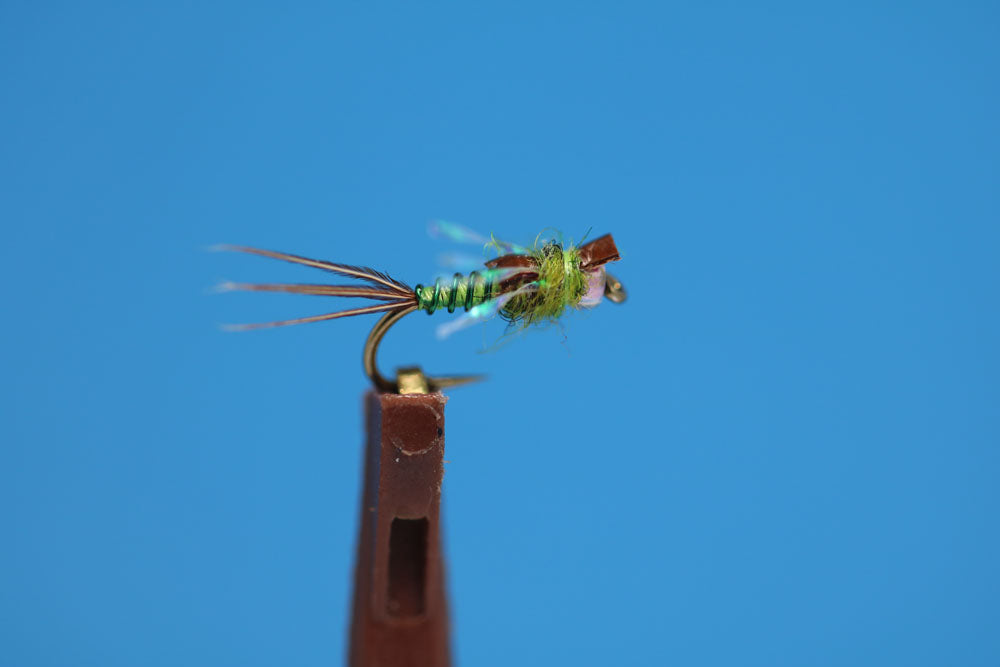 Hero's Glass Bead Olive