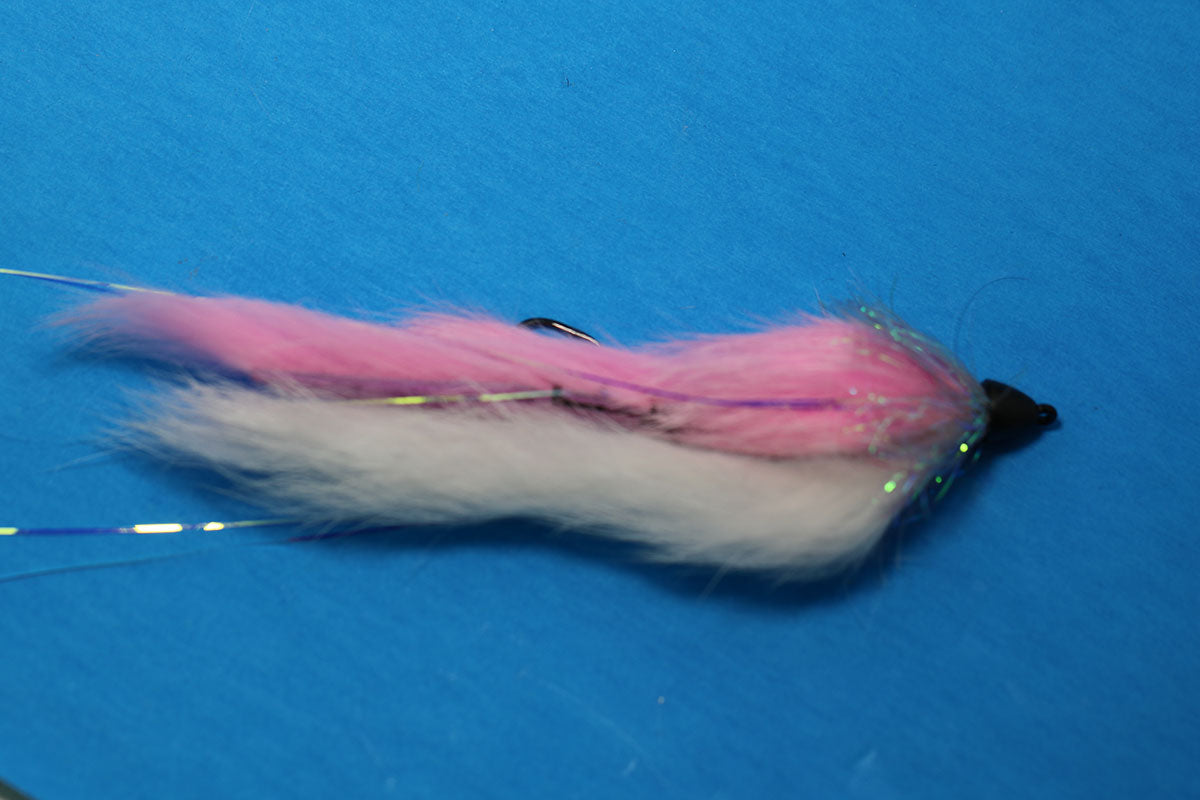 Dolly Llama, Pink White with Black Cone